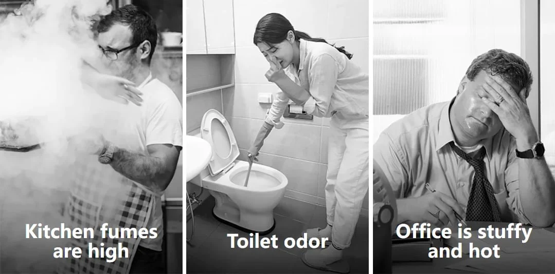 commsmarket™-🔥Ventilador de escape silencioso potente y multifuncional de súper succión