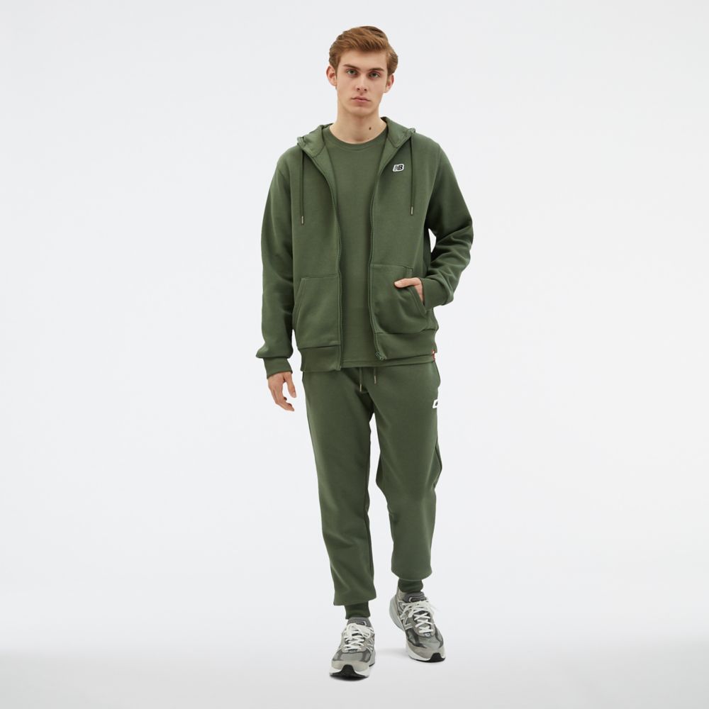 NB Small Logo Zip Hoodie