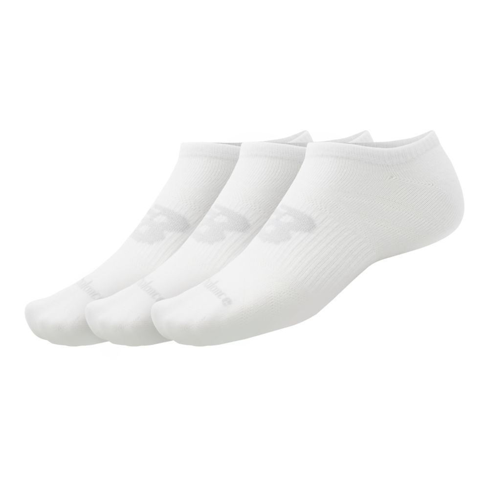 Flat Knit No Show Socks 3 Pack