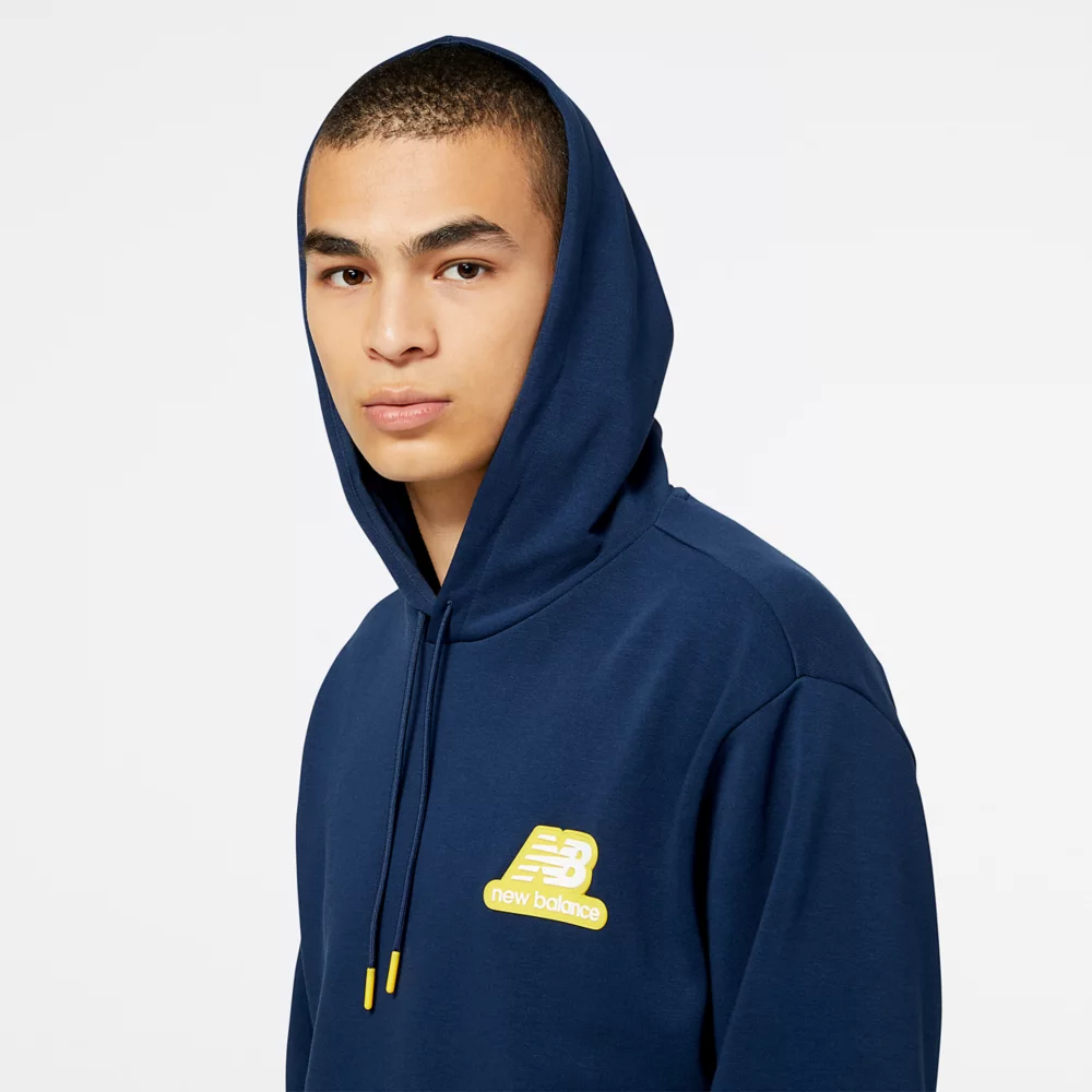 NB Essentials Stacked Rubber PO Hoodie