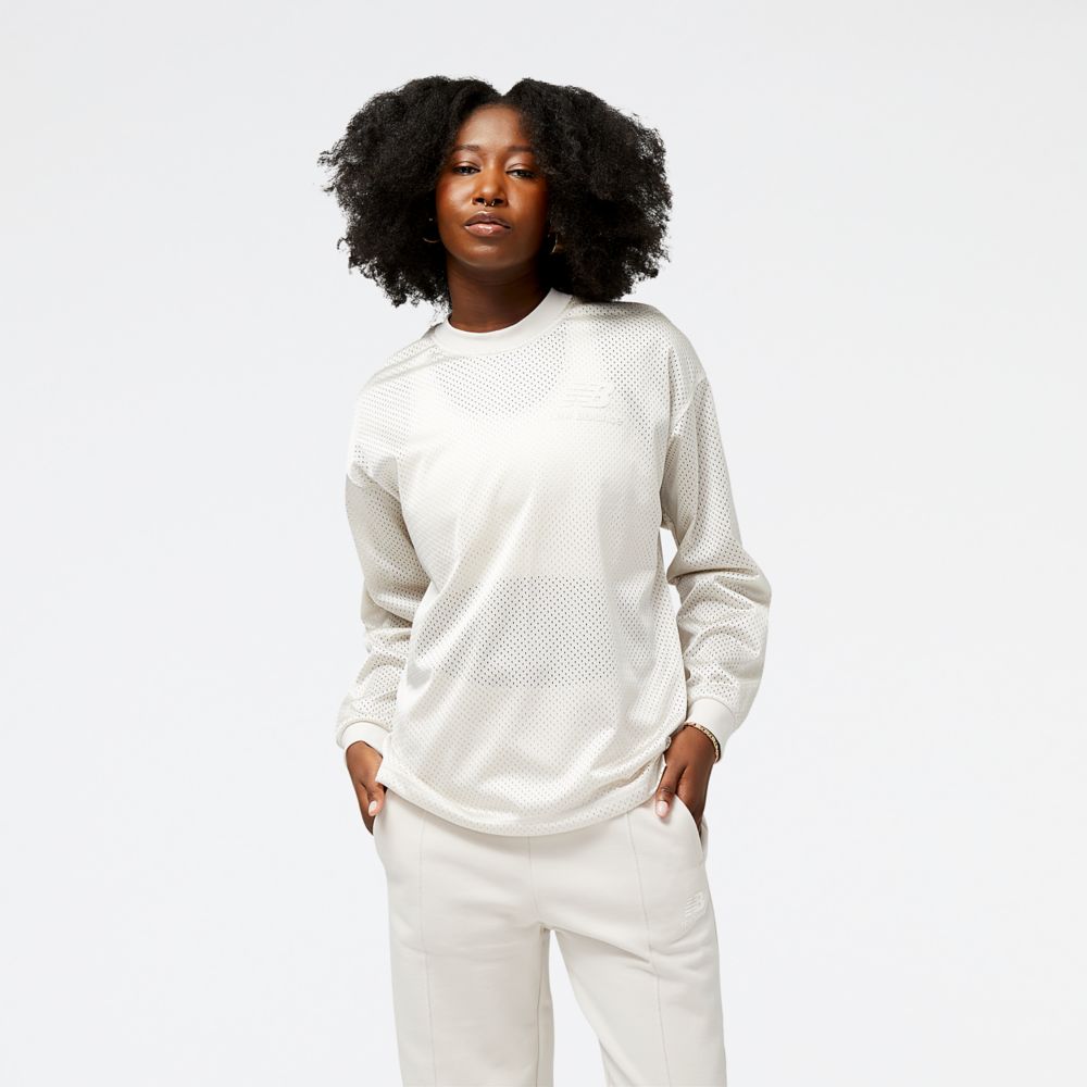 Athletics Pearl Mesh Crew