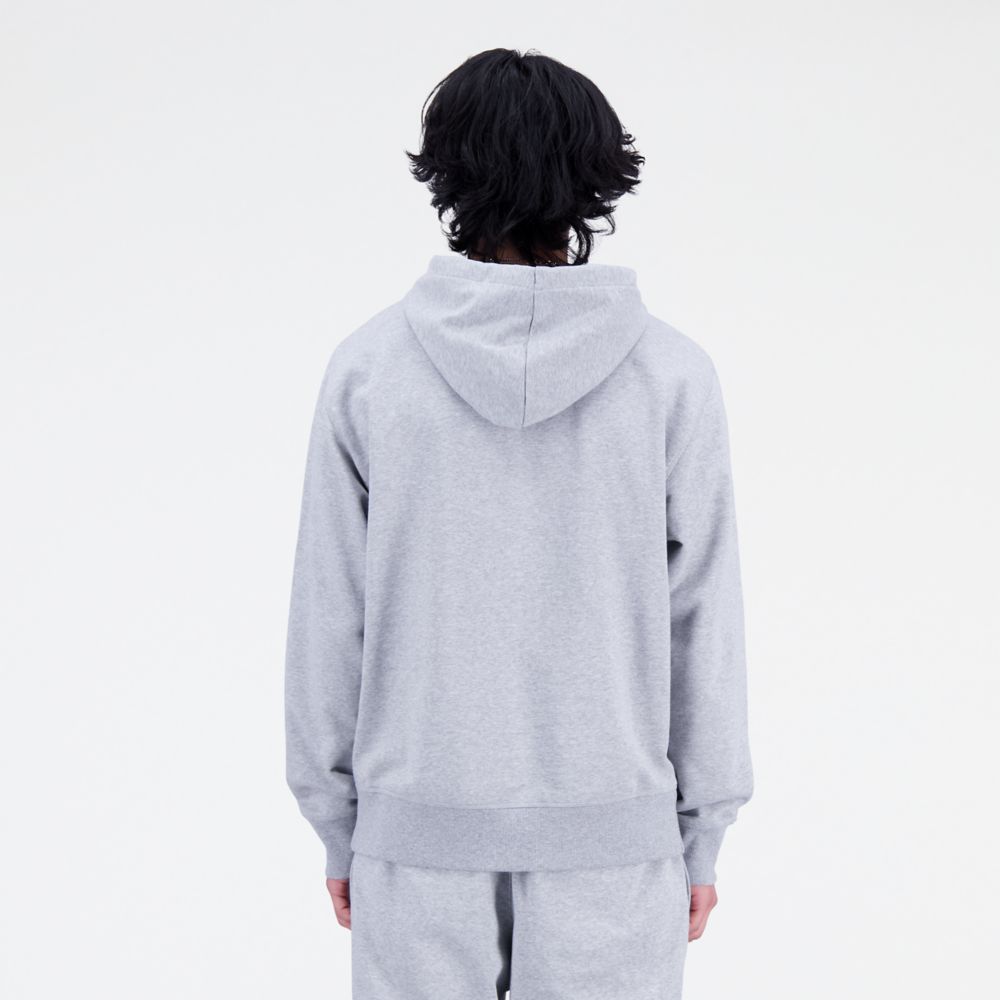 Essentials Stacked Logo French Terry Hoodie