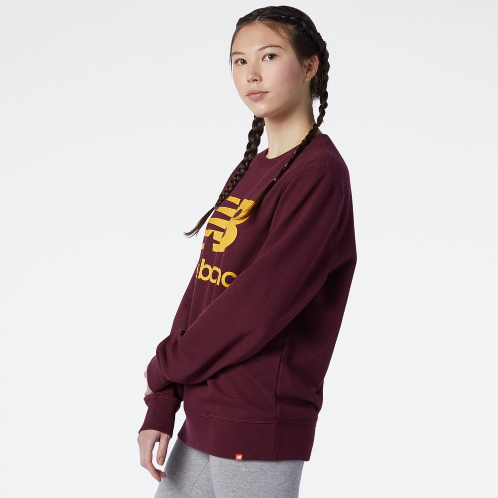 NB Essentials Stacked Logo Crew