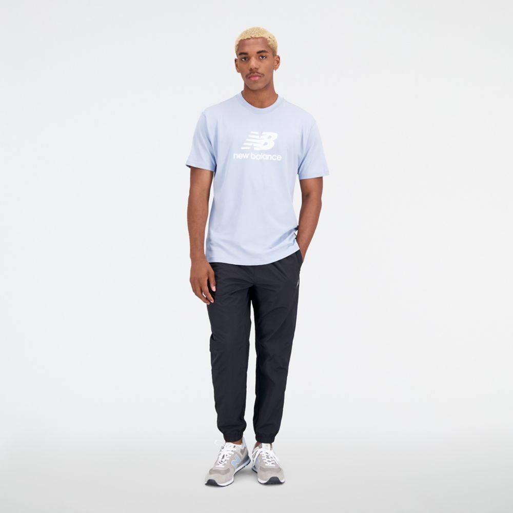 Essentials Stacked Logo Cotton Jersey Short Sleeve T-shirt