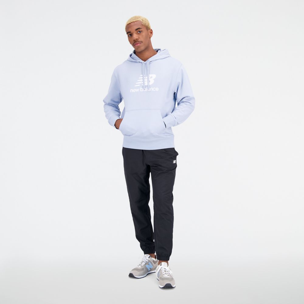 Essentials Stacked Logo French Terry Hoodie