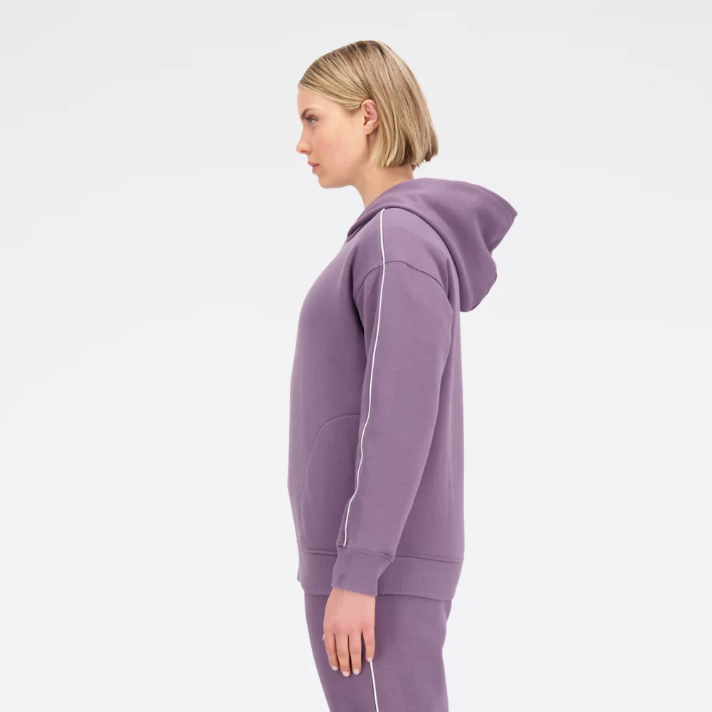 Essentials Brushed Back Fleece Oversized Hoodie