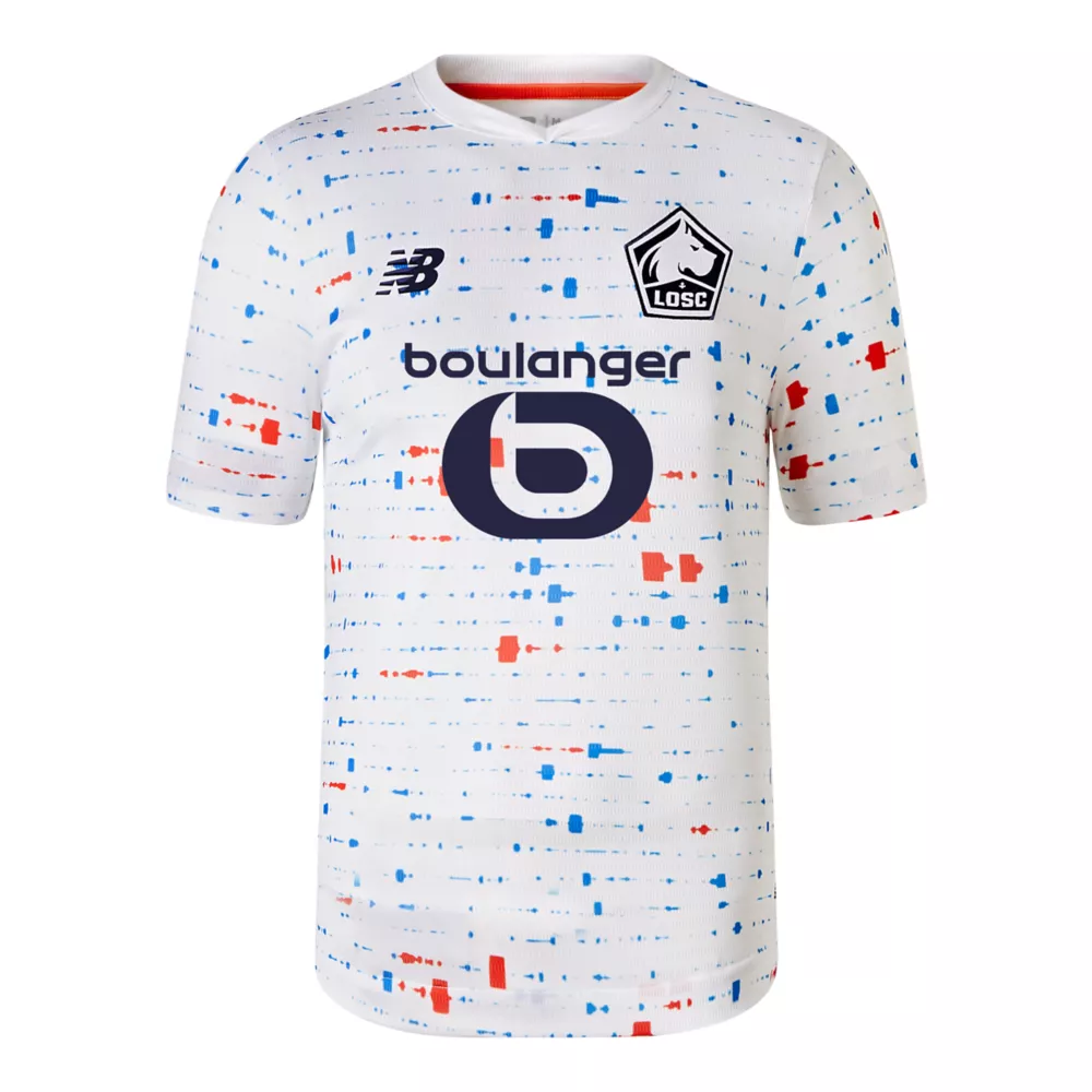 Lille LOSC Away Youth Short Sleeve Jersey
