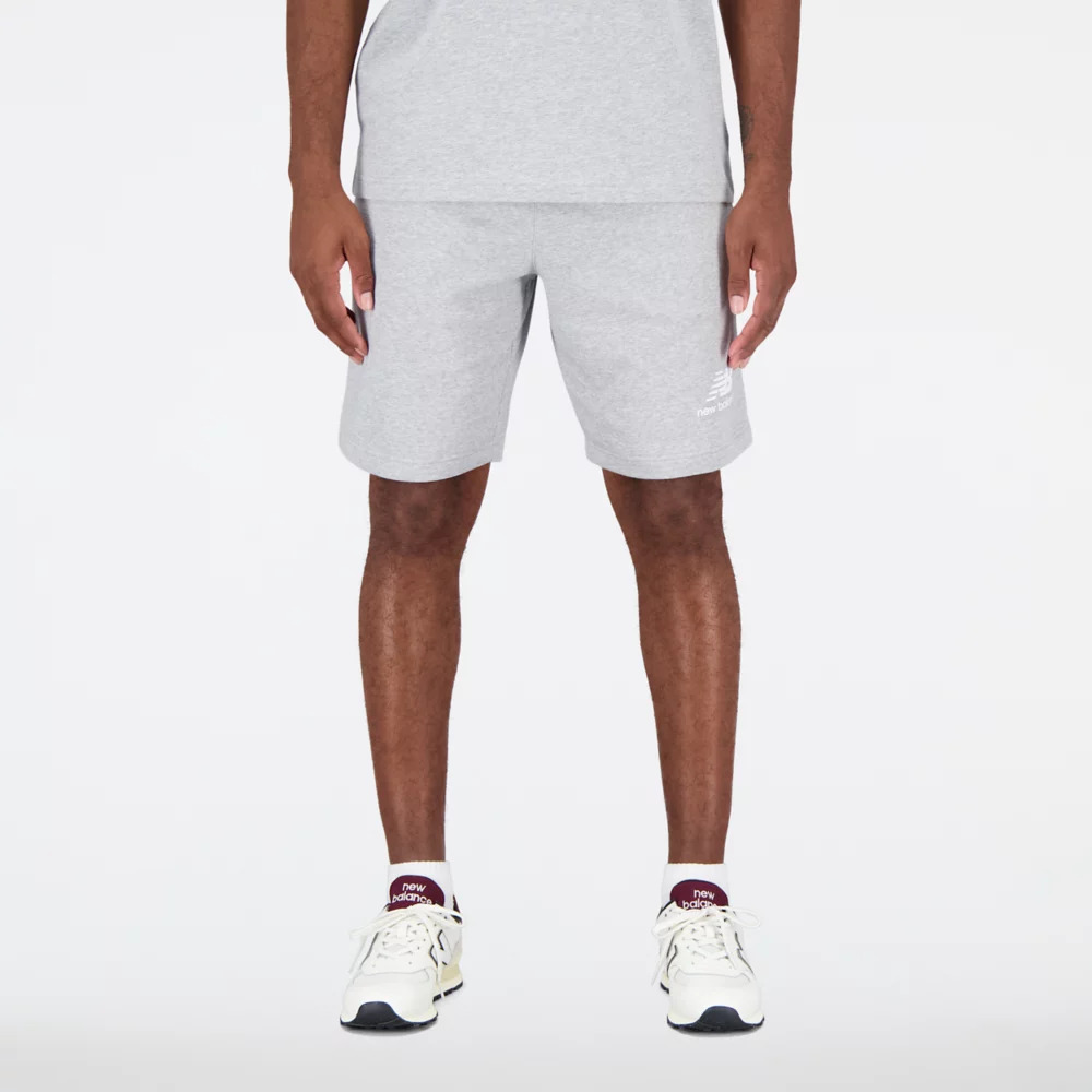 Essentials Stacked Logo French Terry Short