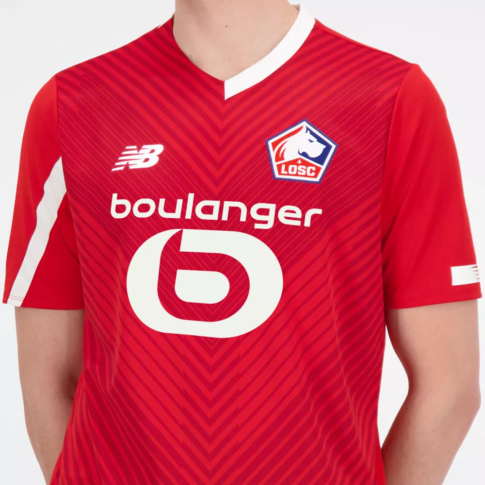 Lille LOSC Home Short Sleeve Jersey