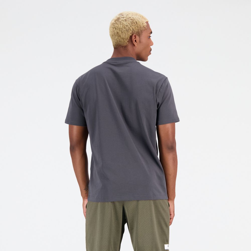 Hoops Cotton Jersey Short Sleeve T-shirt