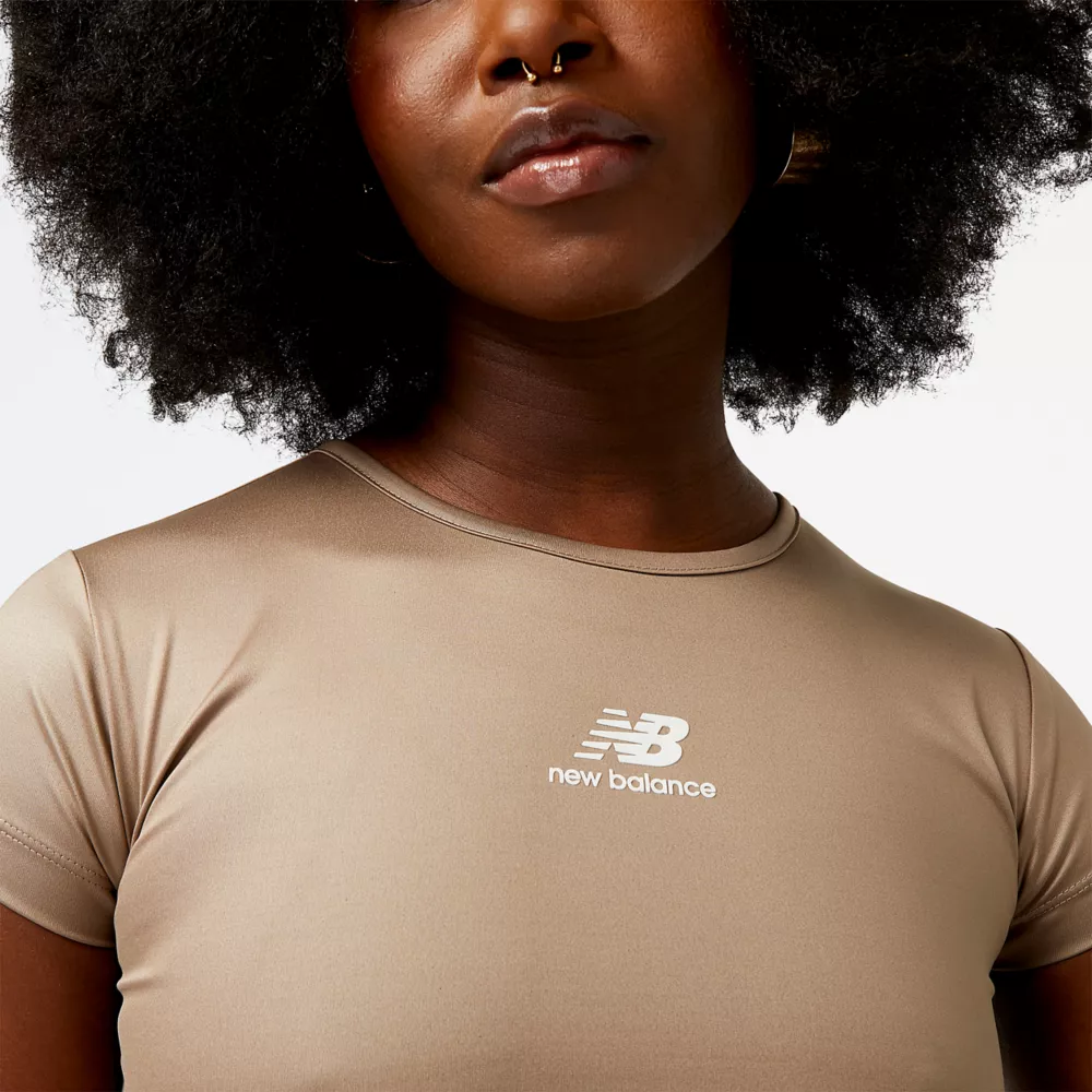 Athletics Pearl Cropped T-Shirt
