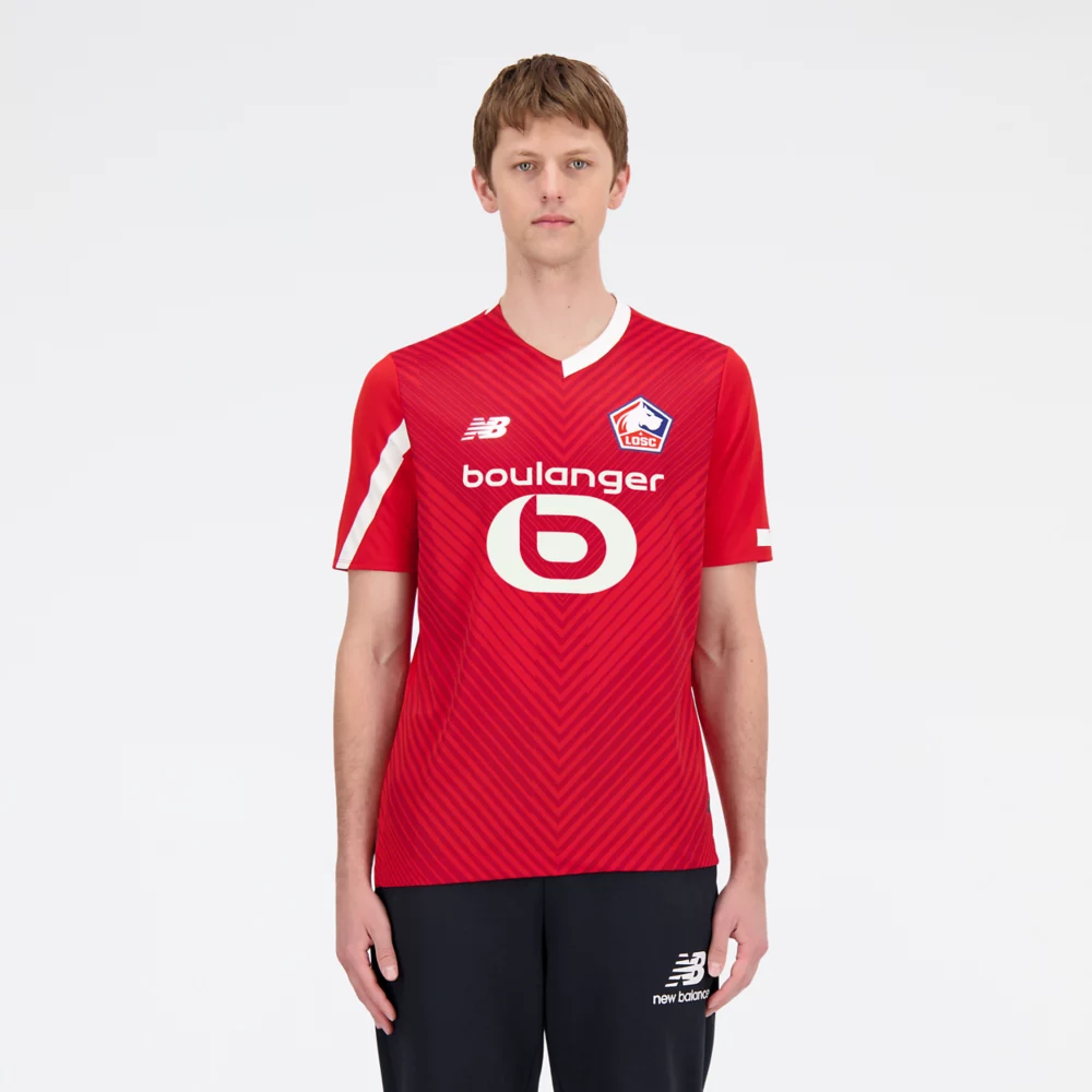 Lille LOSC Home Short Sleeve Jersey