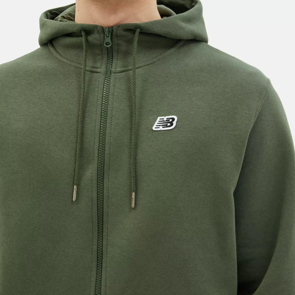 NB Small Logo Zip Hoodie