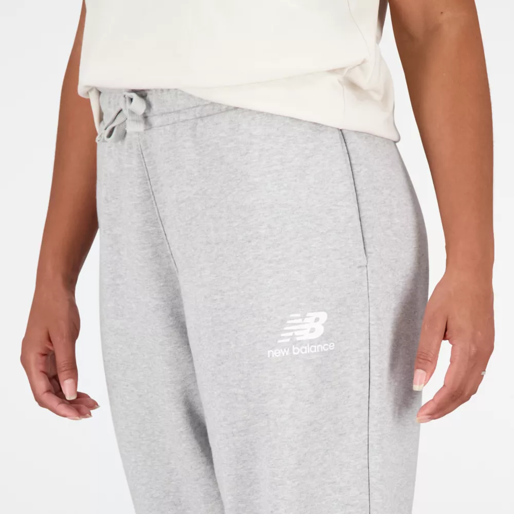 Essentials Stacked Logo French Terry Wide Legged Sweatpant