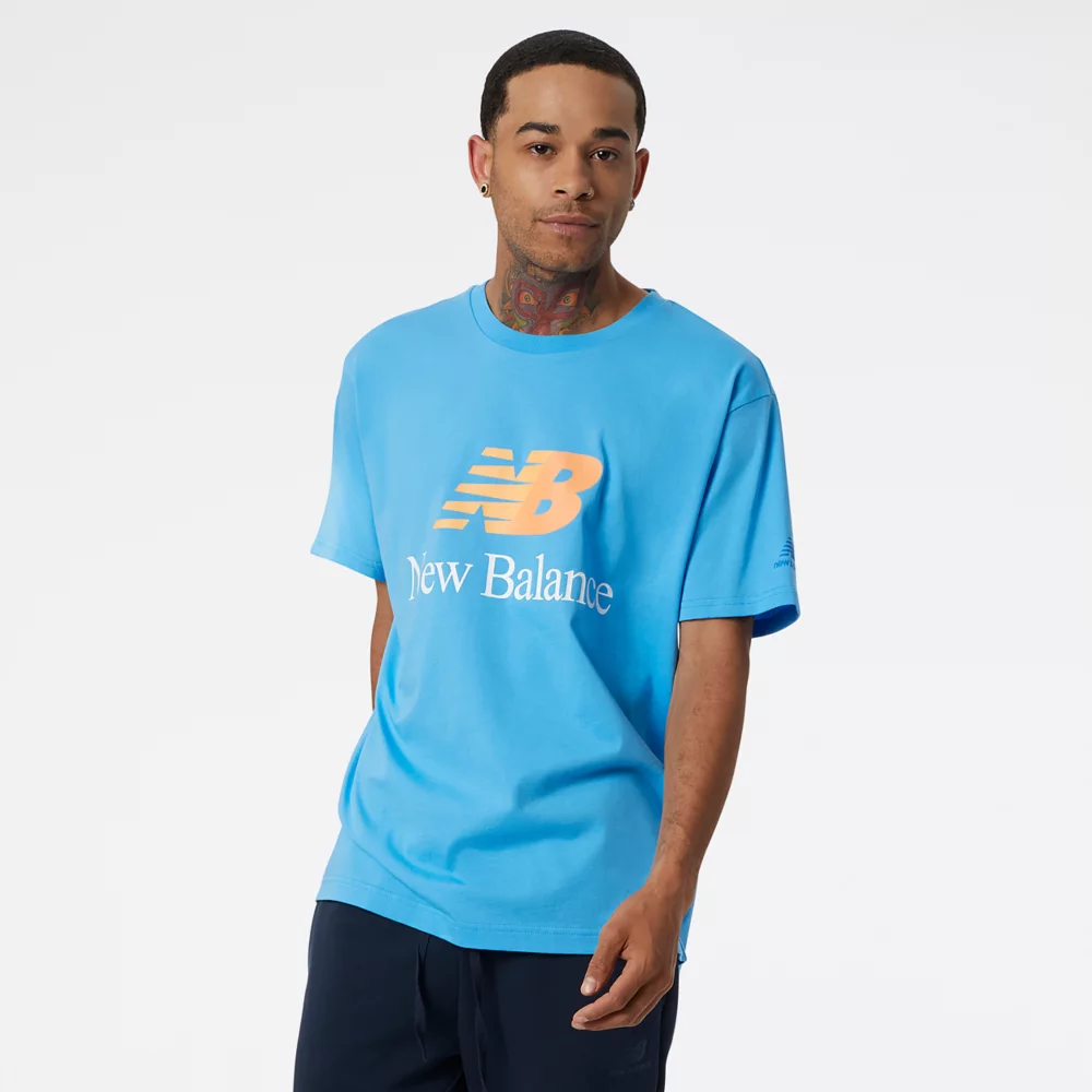NB Essentials Celebrate Split Logo Tee