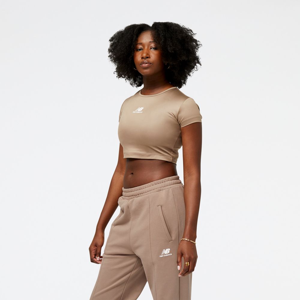 Athletics Pearl Cropped T-Shirt