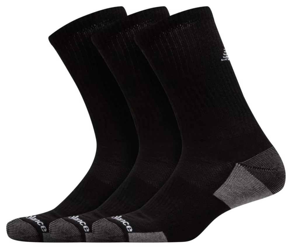 Essentials Cushioned Crew Socks 3 Pack
