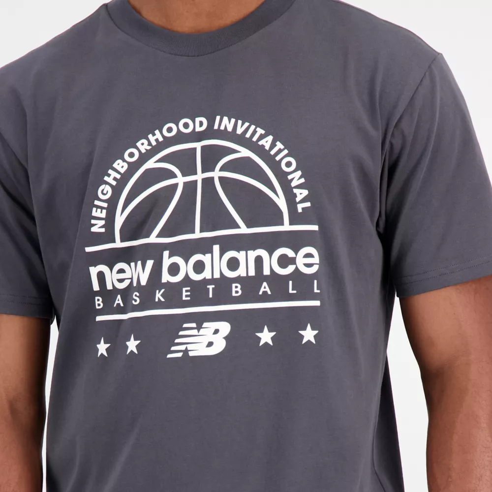 Hoops Cotton Jersey Short Sleeve T-shirt