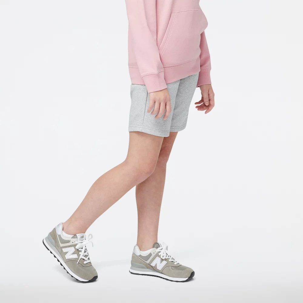 Essentials Stacked Logo French Terry Short