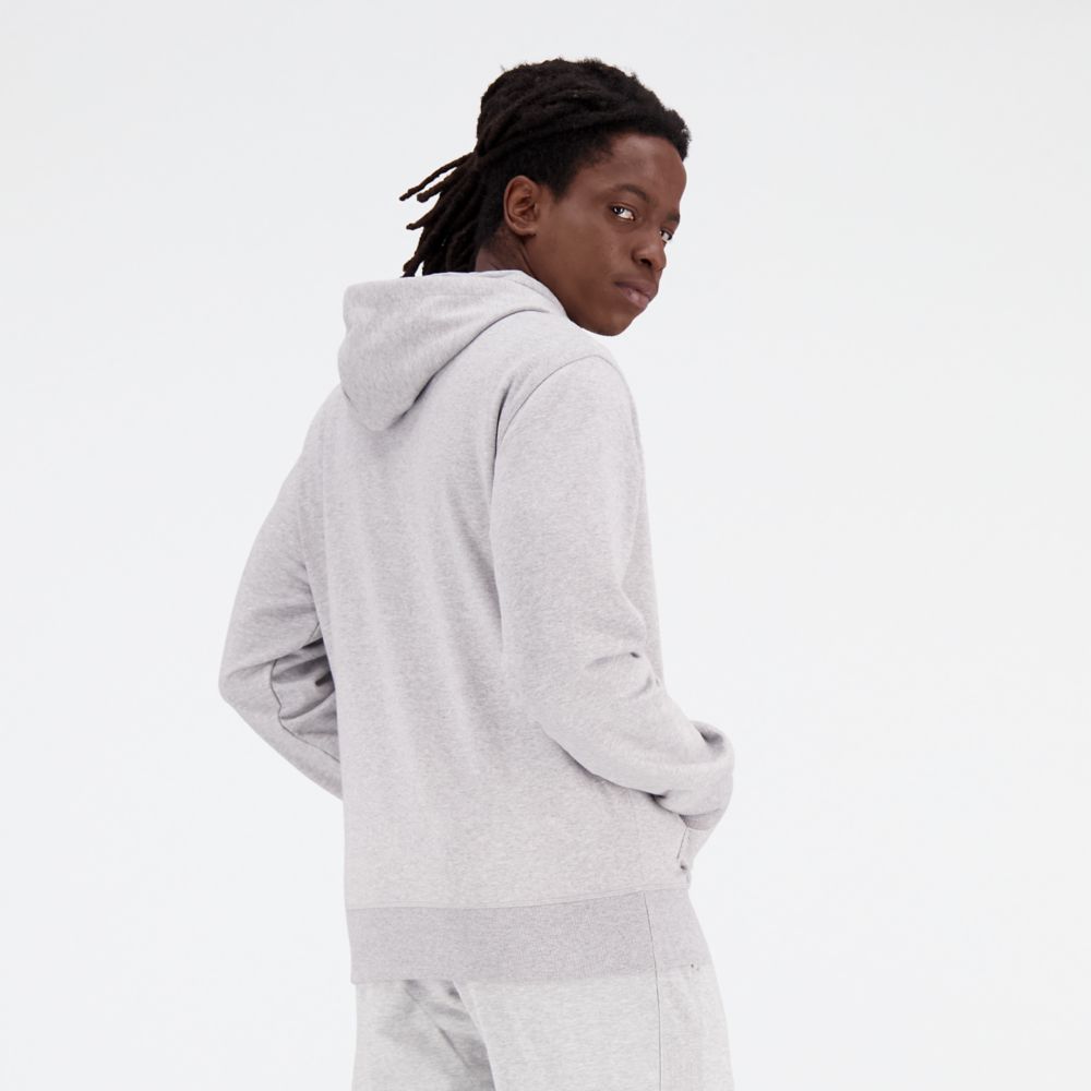 Essentials Stacked Logo French Terry Jacket