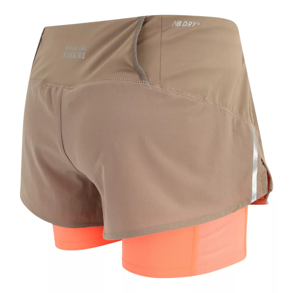 Printed Impact Run 2in1 Short