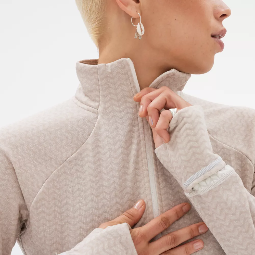 NB Heat Grid Half Zip