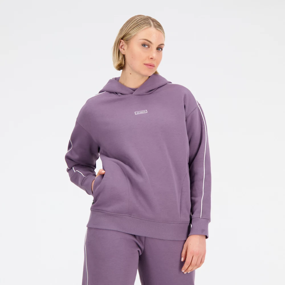 Essentials Brushed Back Fleece Oversized Hoodie