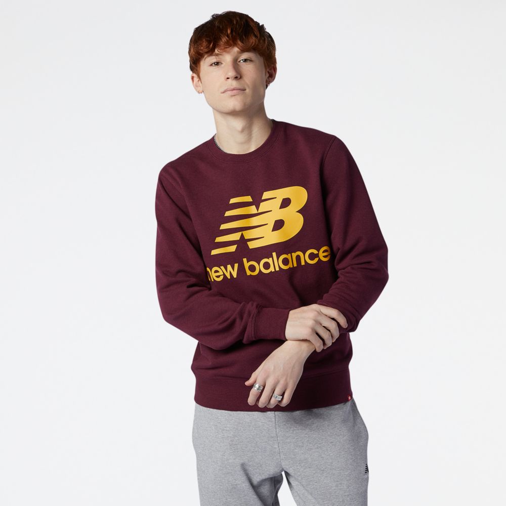 NB Essentials Stacked Logo Crew
