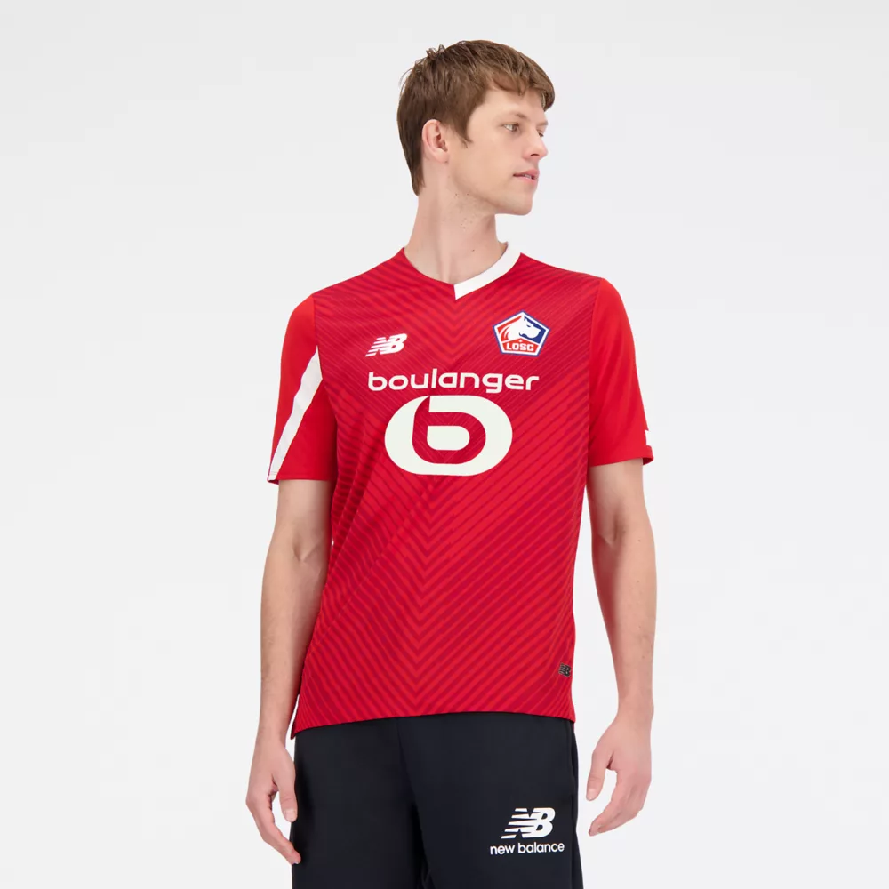 Lille LOSC Home Short Sleeve Jersey