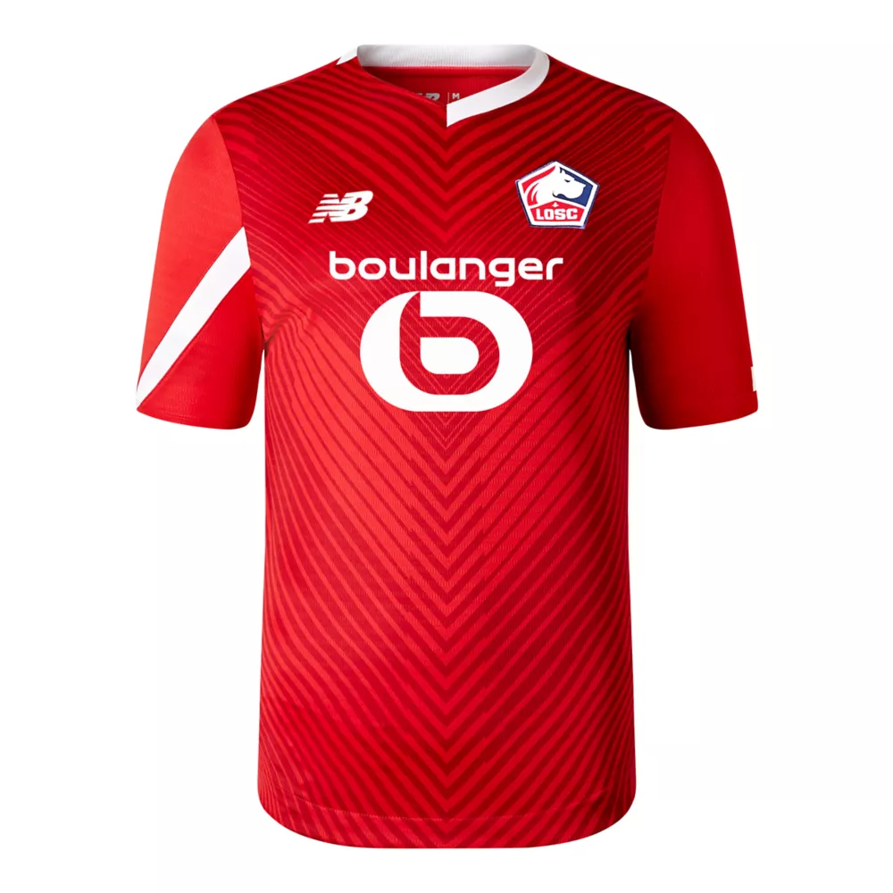 Lille LOSC Home Short Sleeve Jersey