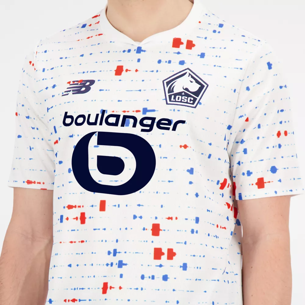 Lille LOSC Away Short Sleeve Jersey