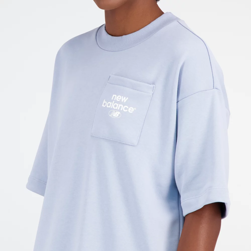 Essentials Stacked Logo French Terry Graphic Dress