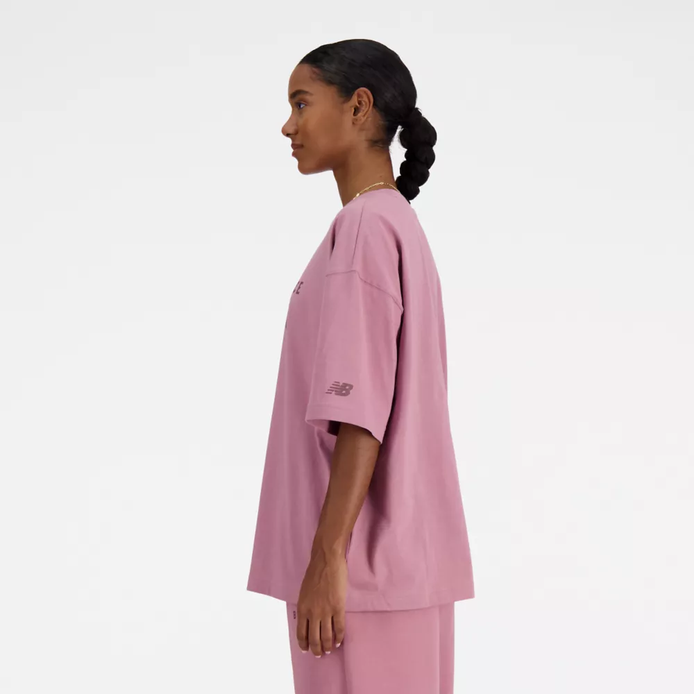 Iconic Collegiate Jersey Oversized T-Shirt