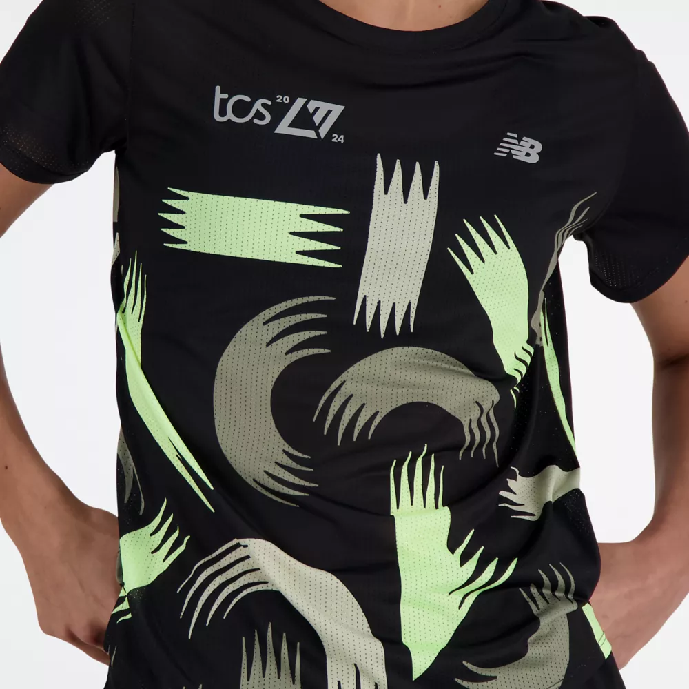 London Edition Printed NB Athletics Short Sleeve