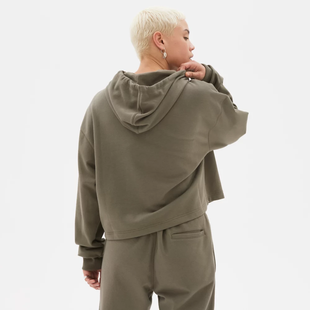 Uni-ssentials French Terry Crop Hoodie