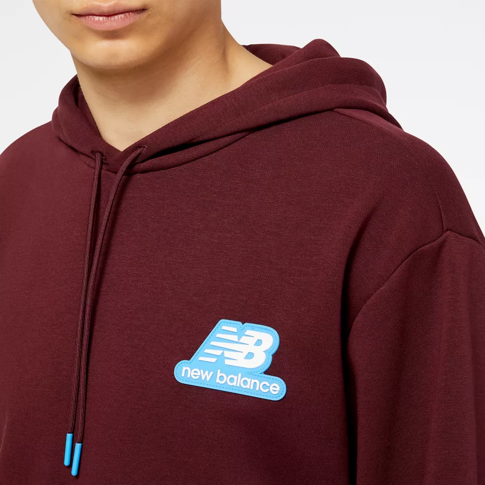 NB Essentials Stacked Rubber PO Hoodie