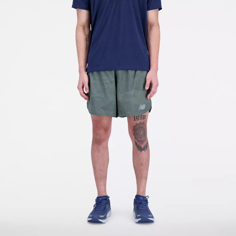 Printed Impact Run 5 Inch Short