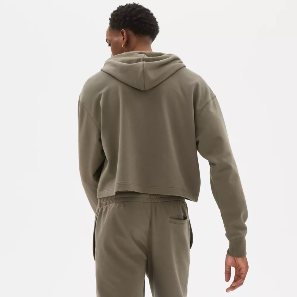 Uni-ssentials French Terry Crop Hoodie
