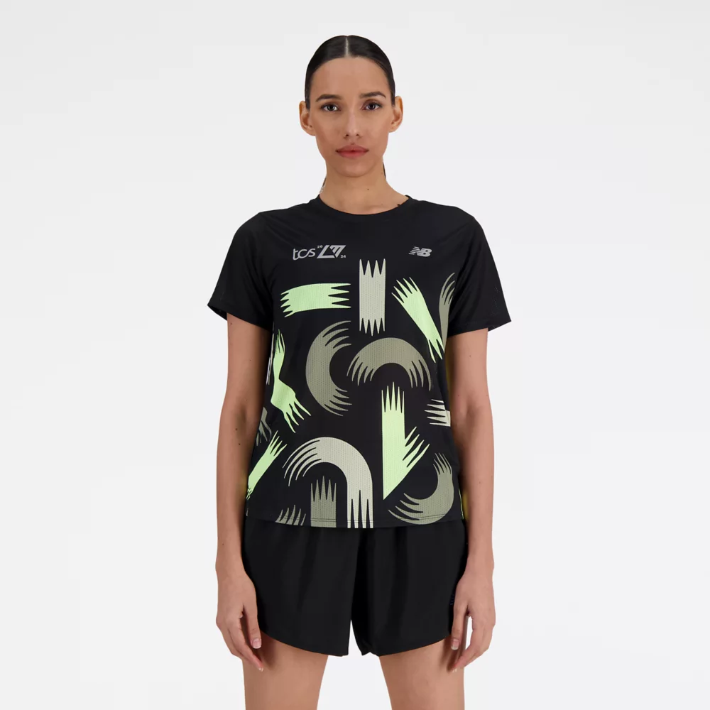 London Edition Printed NB Athletics Short Sleeve