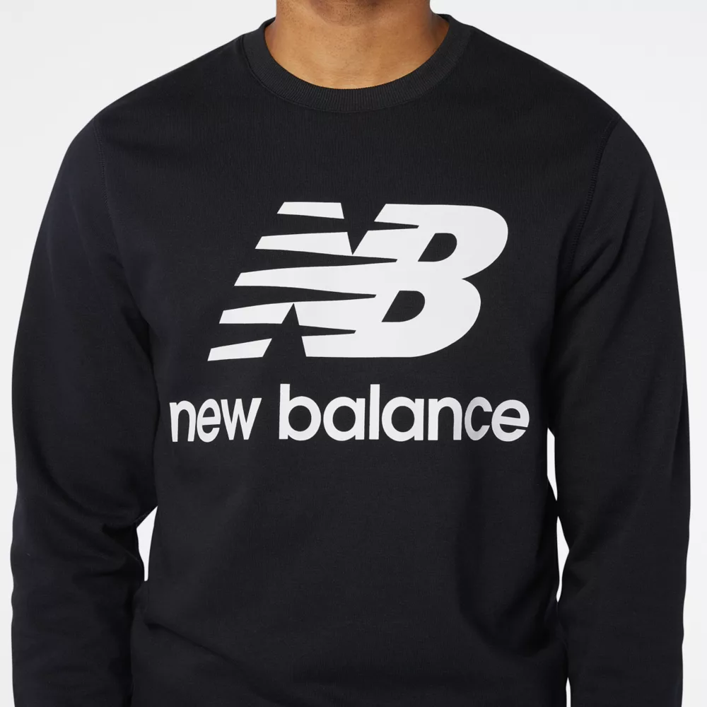 NB Essentials Stacked Logo Crew