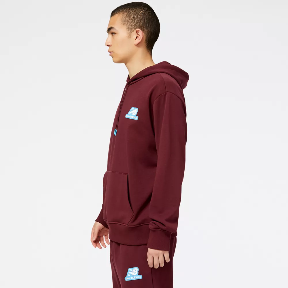 NB Essentials Stacked Rubber PO Hoodie