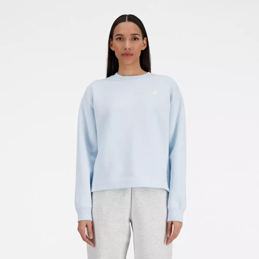 Linear Heritage Brushed Back Fleece Crewneck