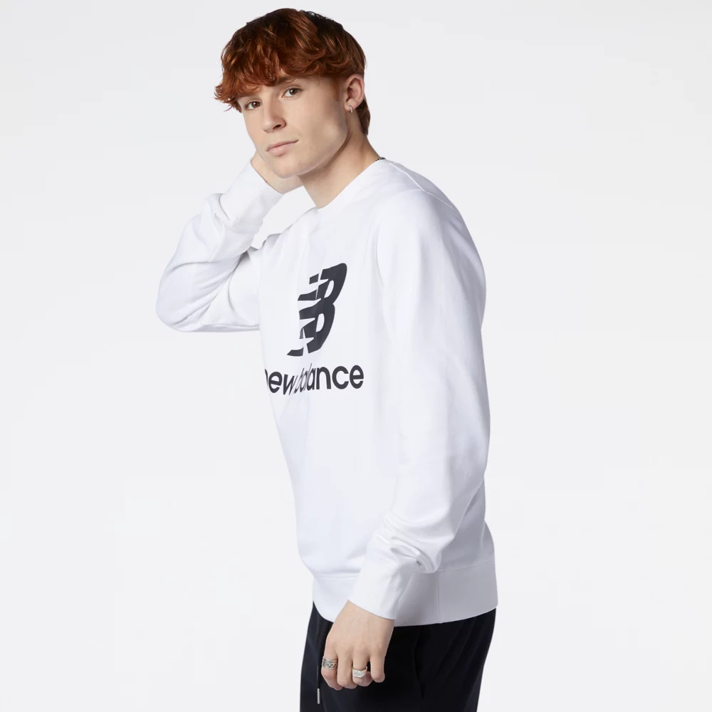 NB Essentials Stacked Logo Crew