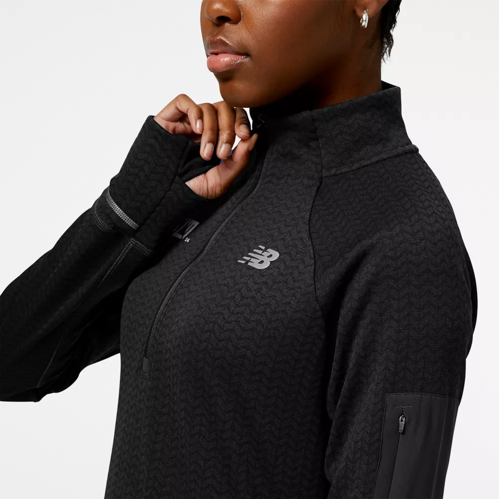 London Edition NB Heat Grid Half Zip