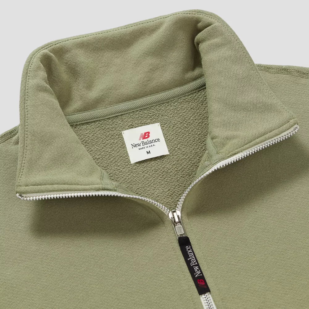 Made in USA Quarter Zip Pullover