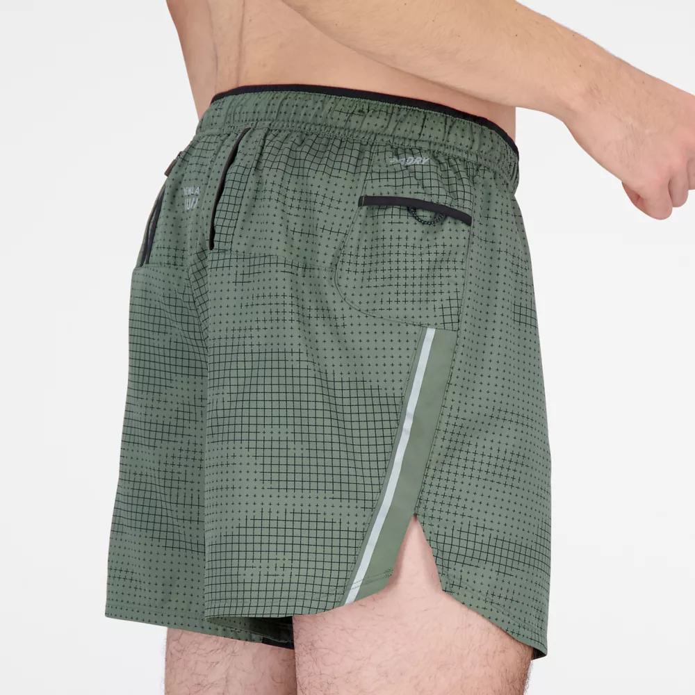 Printed Impact Run 5 Inch Short