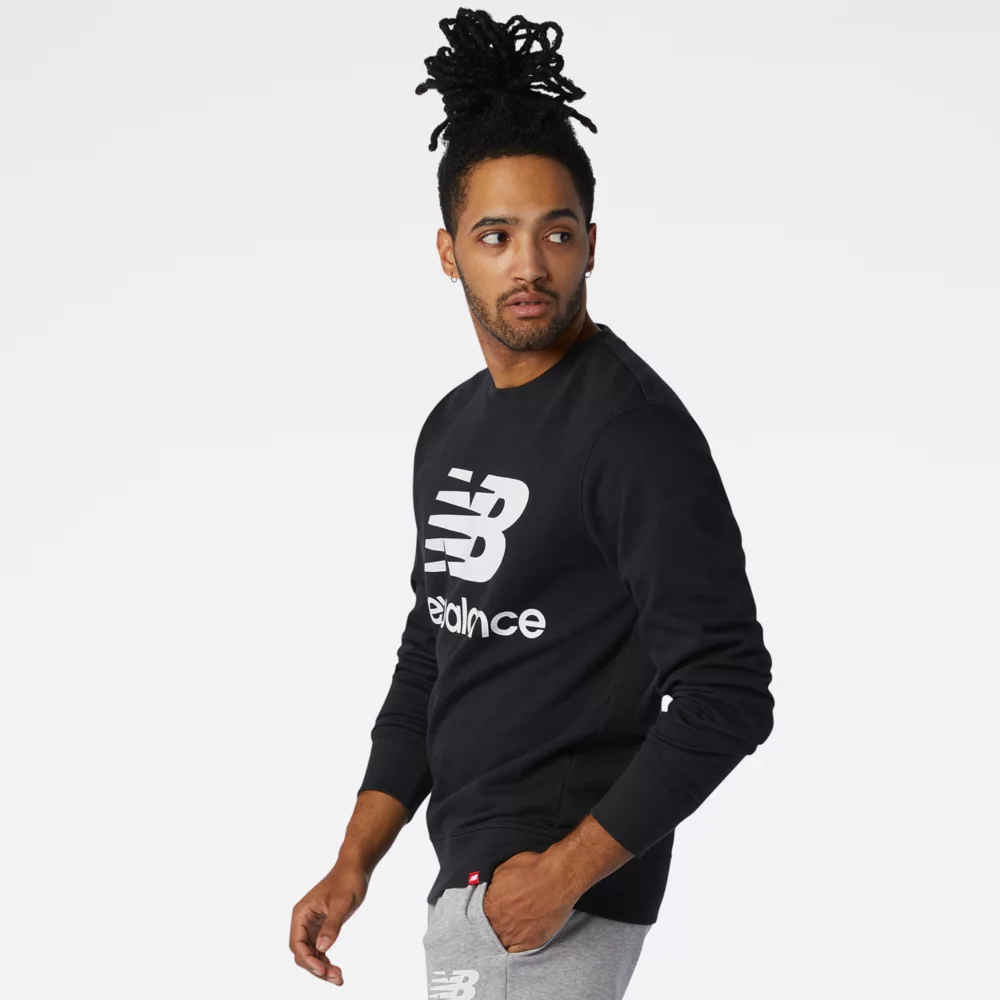 NB Essentials Stacked Logo Crew