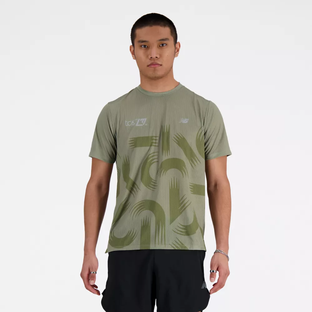 London Edition Printed NB Athletics Run T-Shirt