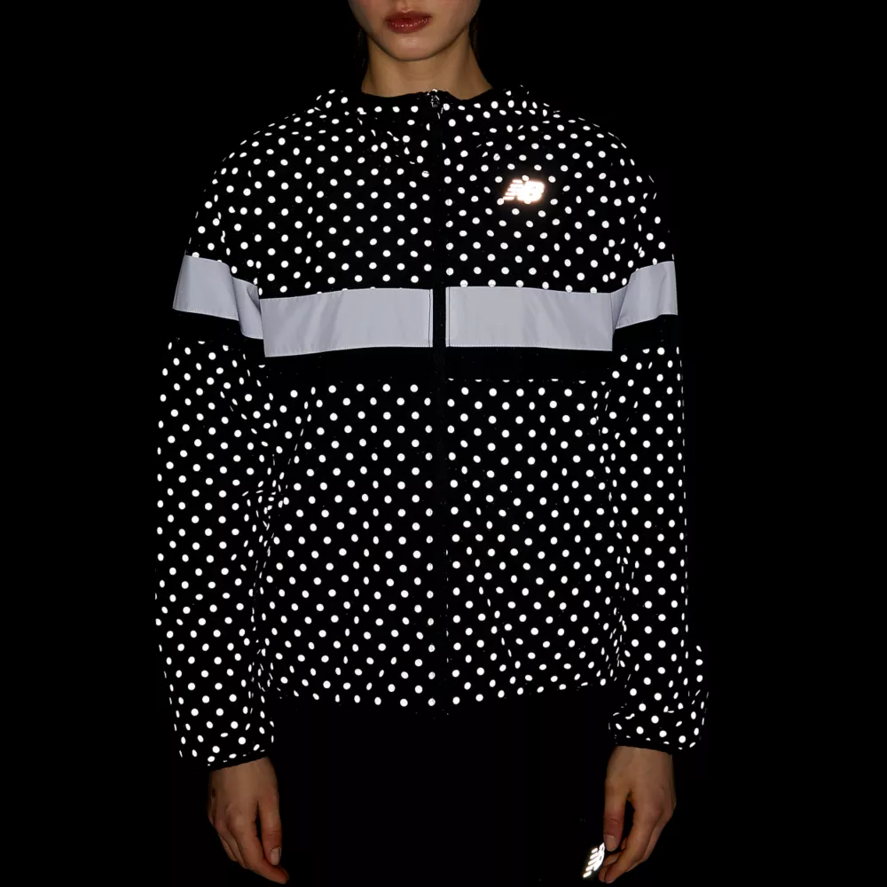 Reflective Print Accelerate Jacket