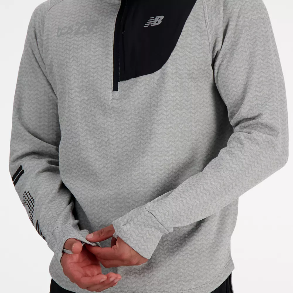 London Edition Graphic NB Heat Grid Half Zip